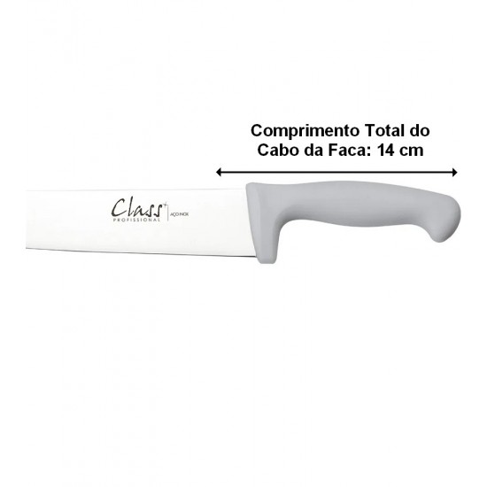 Faca Para Carne Lâmina Inox 21cm Professional 8" Class Home